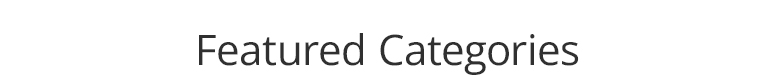 Featured Categories